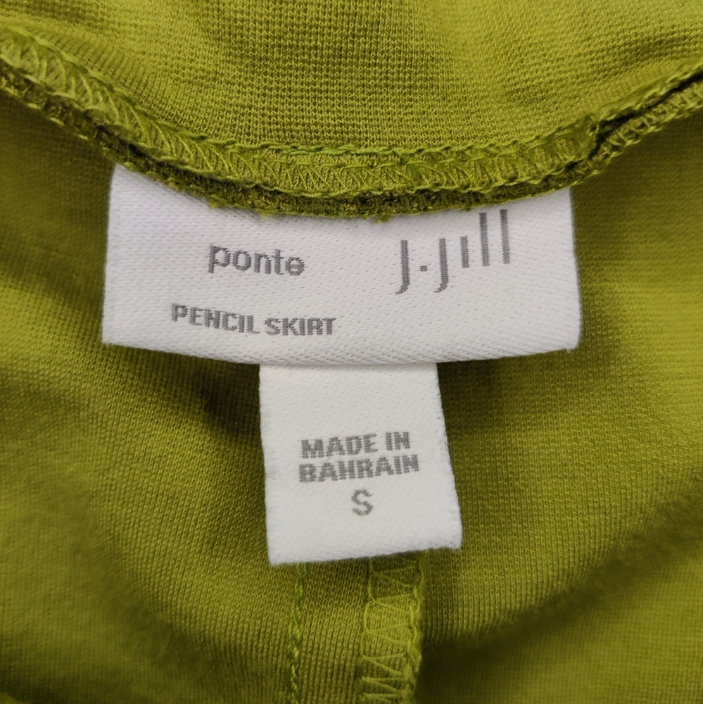 J. Jill Green Pencil Skirt - Picture 3 of 3